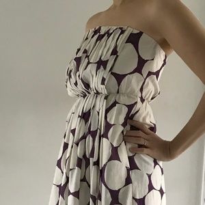 JCREW BIG DOTS DRESS